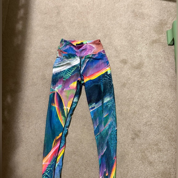 Colorful Abstract Leggings - Picture 7 of 13
